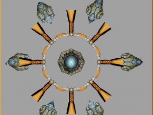 low poly 3d monster - ishigaki 02 3D Model