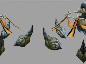 low poly 3d monster - ishigaki 02 3D Model