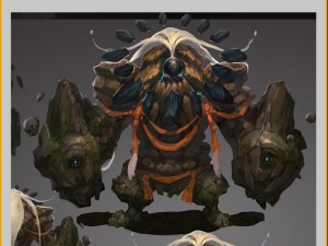 low poly 3d monster - ishigaki 03 3D मॉडल