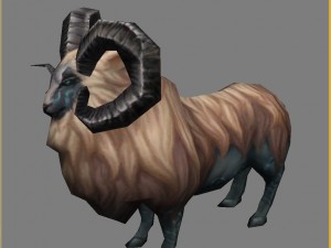 low poly 3d monster - mizusawa 3D Model