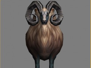 low poly 3d monster - mizusawa 3D Model