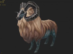 low poly 3d monster - mizusawa 3D Model