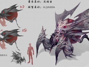 low poly 3d monster - dead soul 3D मॉडल