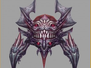 low poly 3d monster - dead soul 3D 모델