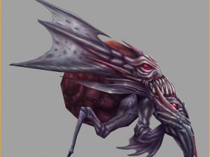 low poly 3d monster - dead soul 3D 모델