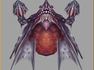 low poly 3d monster - dead soul 3D 모델