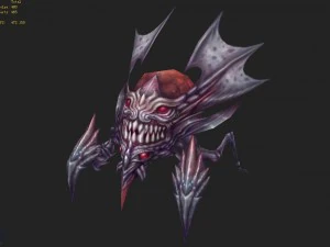 low poly 3d monster - dead soul 3D Model