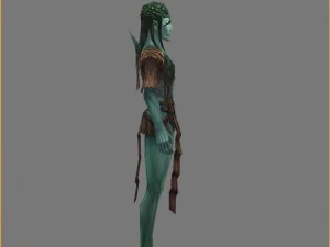 low poly 3d monster - the loneliness 3D Model