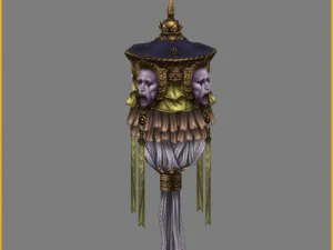 low poly 3d monster - puppets 3D Model