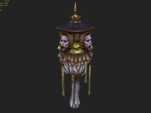 low poly 3d monster - puppets 3Dモデル