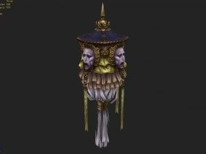 low poly 3d monster - puppets 3D Model