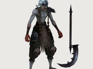 low poly 3d monster - solitaire 3D Model