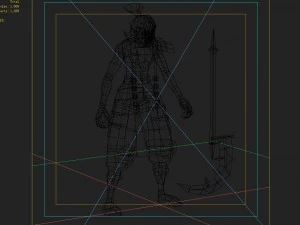 low poly 3d monster - solitaire 3D Model