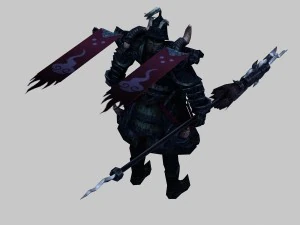 low poly 3d monster - soul of the templar 3D Model