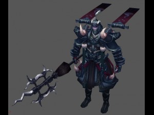 low poly 3d monster - soul of the templar 3D-Modell