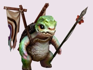low poly 3d monster - turtle overseer 3D Model