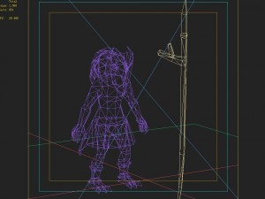 low poly 3d monster - wuyang shennu 3D मॉडल