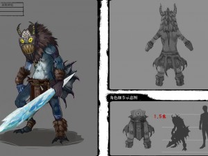 low poly 3d monster - sorcerer 02 3Dモデル