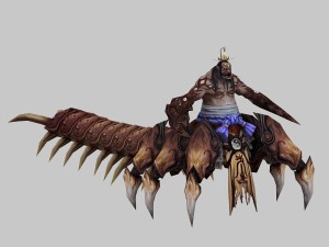 low poly 3d monster - deaf 3D 模型