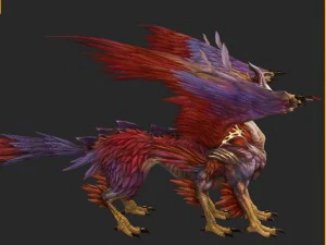 low poly 3d monster - five picks 3D Model