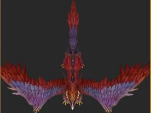 low poly 3d monster - five picks 3D Model