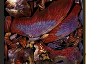 low poly 3d monster - five picks 3D 모델