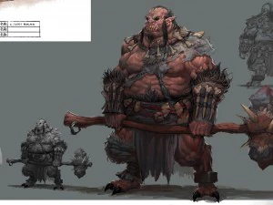 monstruo 3d de baja poli - rinoceronte Modelo 3D