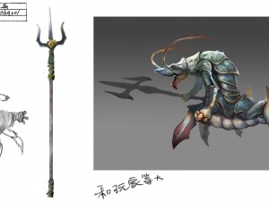 low poly 3d monster - shrimp Modello 3D