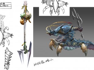 low poly 3d monster - shrimp will Modèle 3D