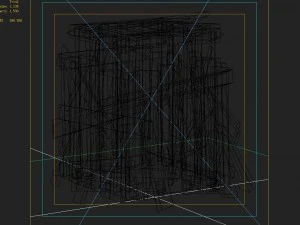 low poly 3d monster - box 3D Model