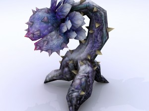 low poly 3d monster - small sacrificial rite Modèle 3D