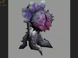 low poly 3d monster - small sacrificial rite Modèle 3D