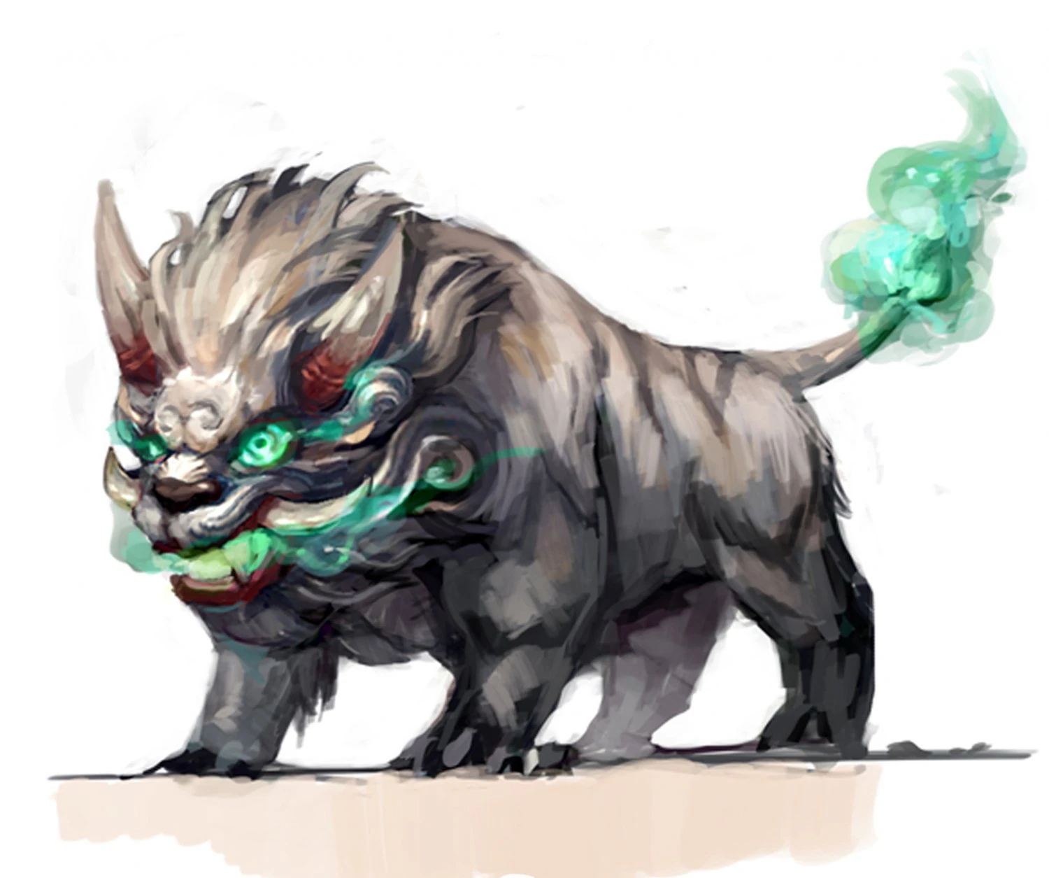 low poly 3d monster - little luwu 3D Model .c4d .max .obj .3ds .fbx .stl .blend