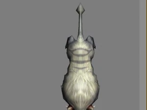 low poly 3d monster - little luwu 3D Model