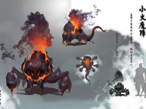 low poly 3d monster - little devil 3D Model