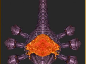 low poly 3d monster - little devil 3D Model