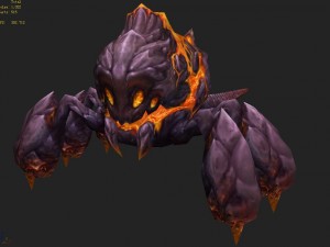 low poly 3d monster - little devil 3D Model