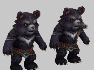 low poly 3d monster - bear 3D 模型