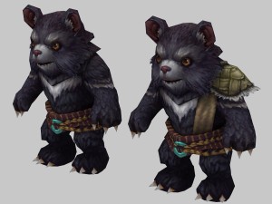 low poly 3d monster - bear 3D 模型