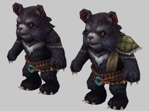 low poly 3d monster - bear 3D Model