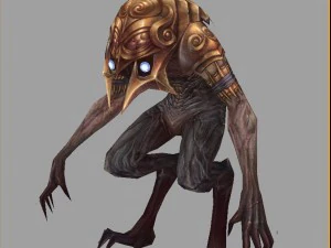 low poly 3d monster - star eudemons 1 3D Model