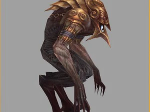 low poly 3d monster - star eudemons 1 3D Model