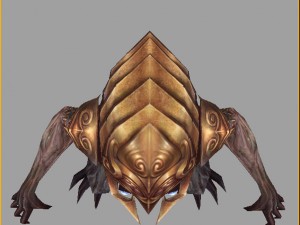 low poly 3d monster - star eudemons 1 3Dモデル