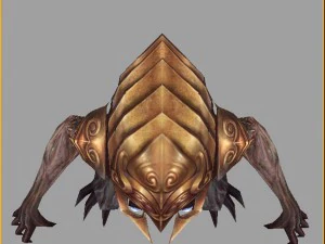 low poly 3d monster - star eudemons 1 3D Model