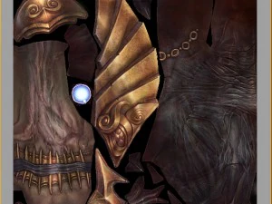 low poly 3d monster - star eudemons 1 3D Model