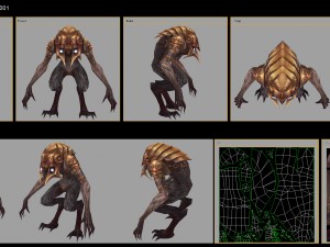 low poly 3d monster - star eudemons 1 3Dモデル