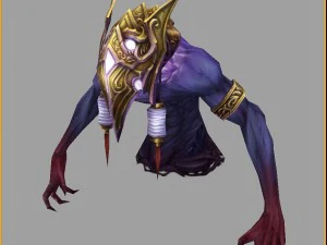 low poly 3d monster - star eudemons 2 3D Model