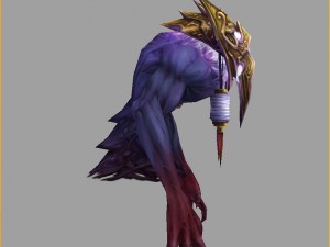 low poly 3d monster - star eudemons 2 3Dモデル
