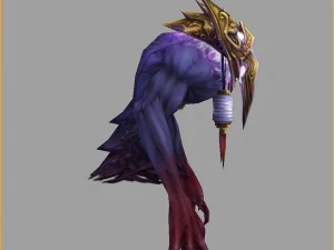 low poly 3d monster - star eudemons 2 3D Model