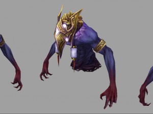 low poly 3d monster - star eudemons 2 3Dモデル